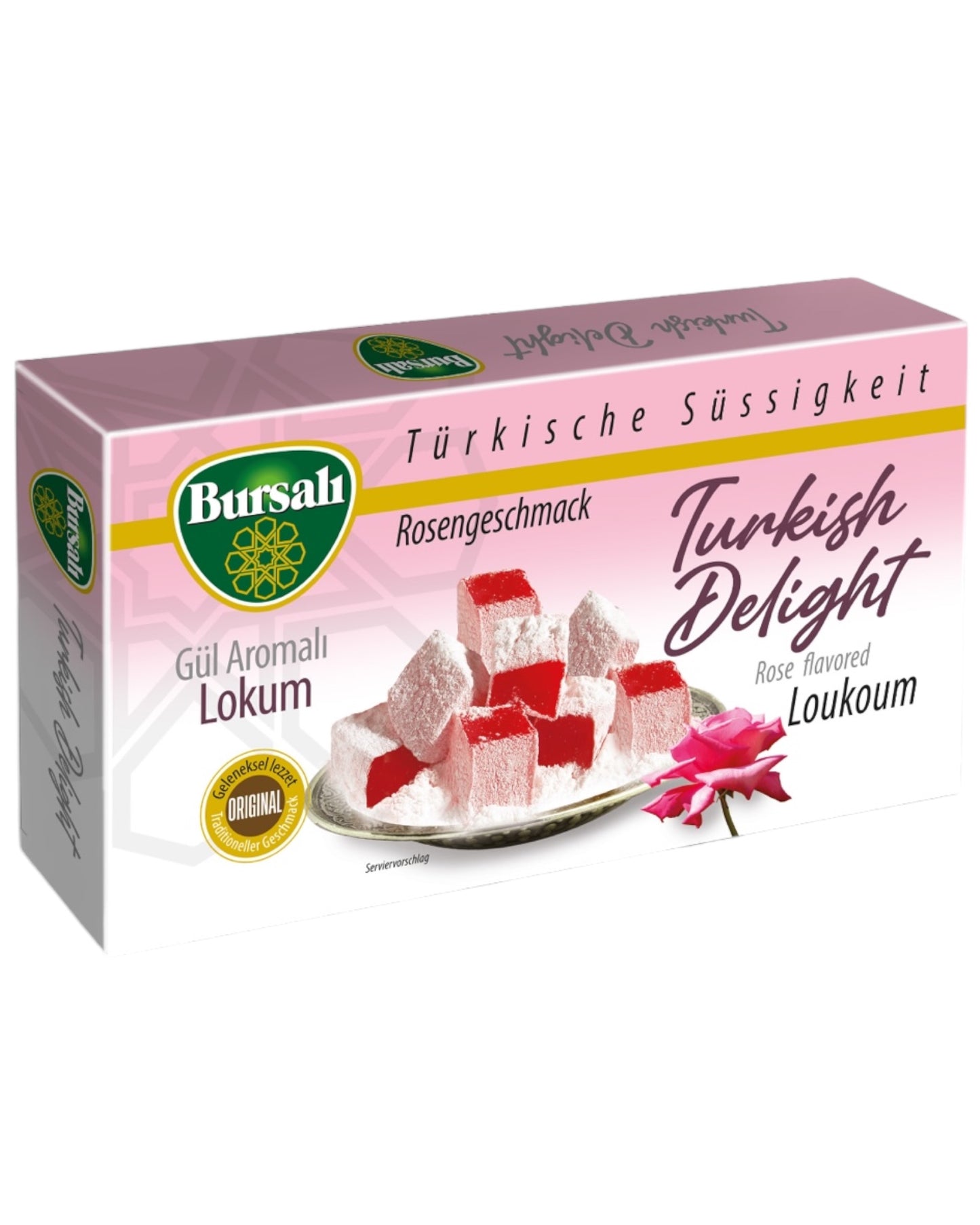 Turkish delight med rosensmag 275g