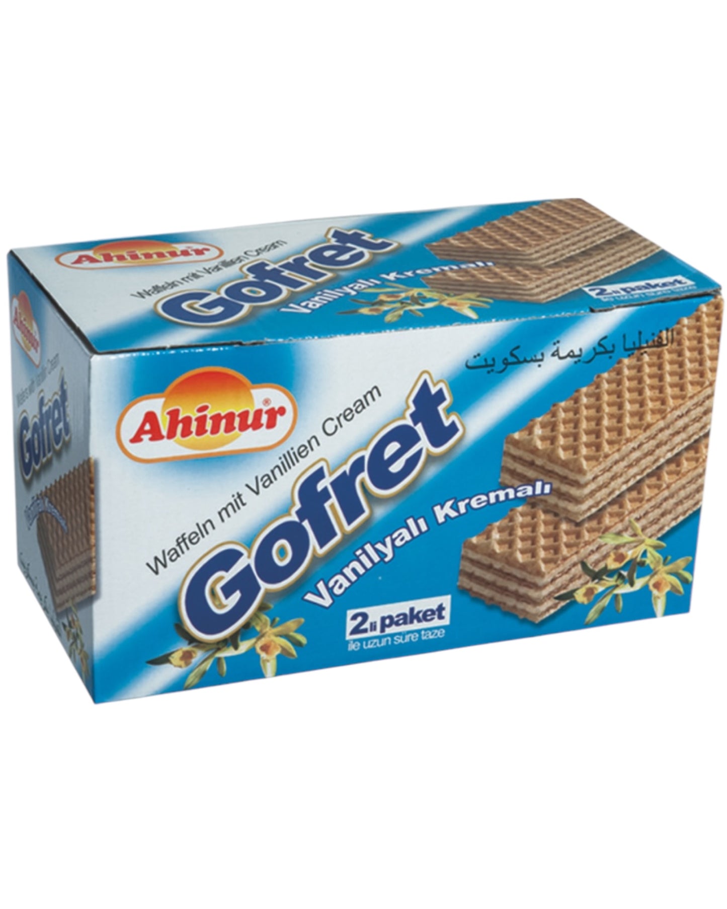 Vafler med vaniljecreme 500g