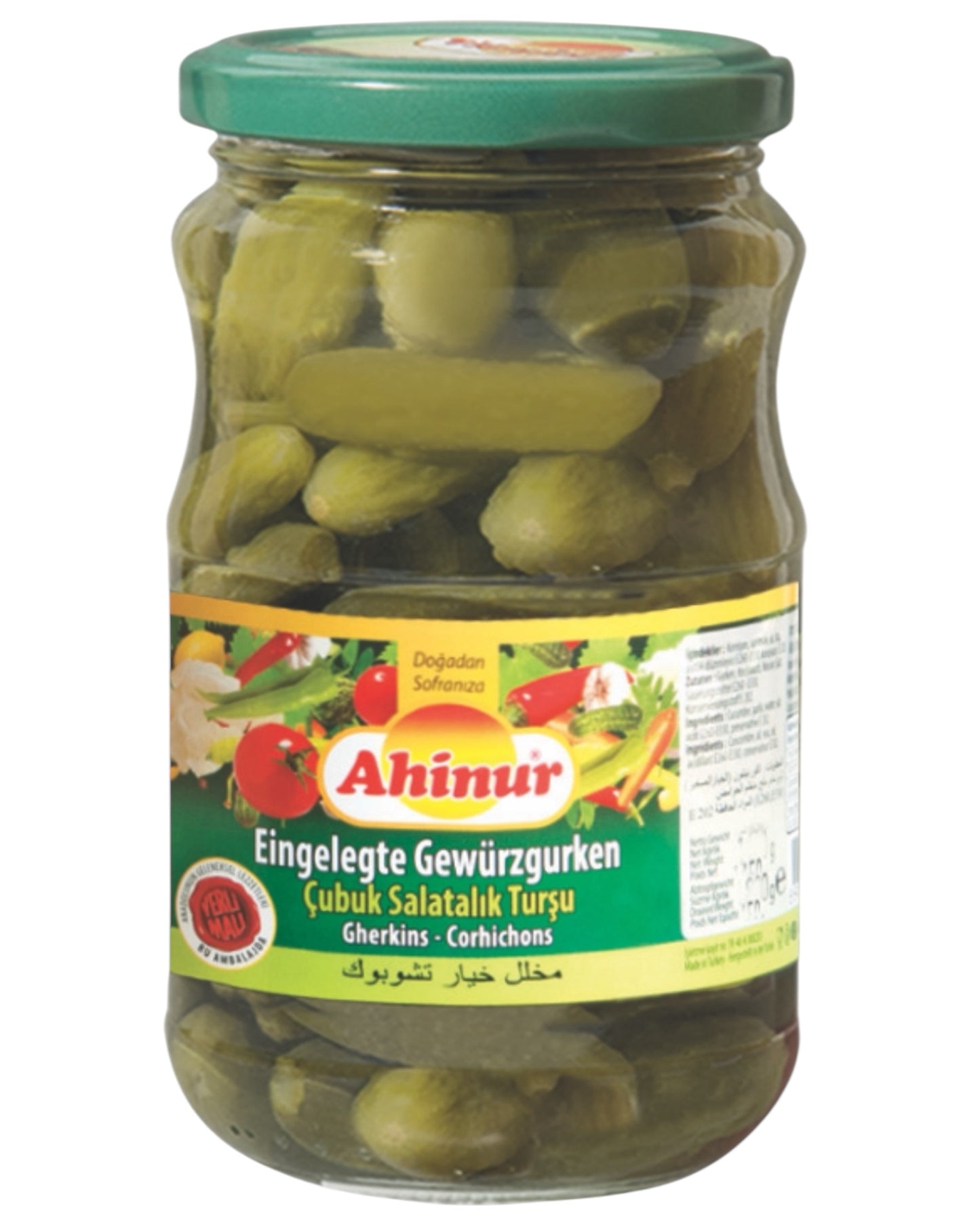 Cornichoner små agurker 720g