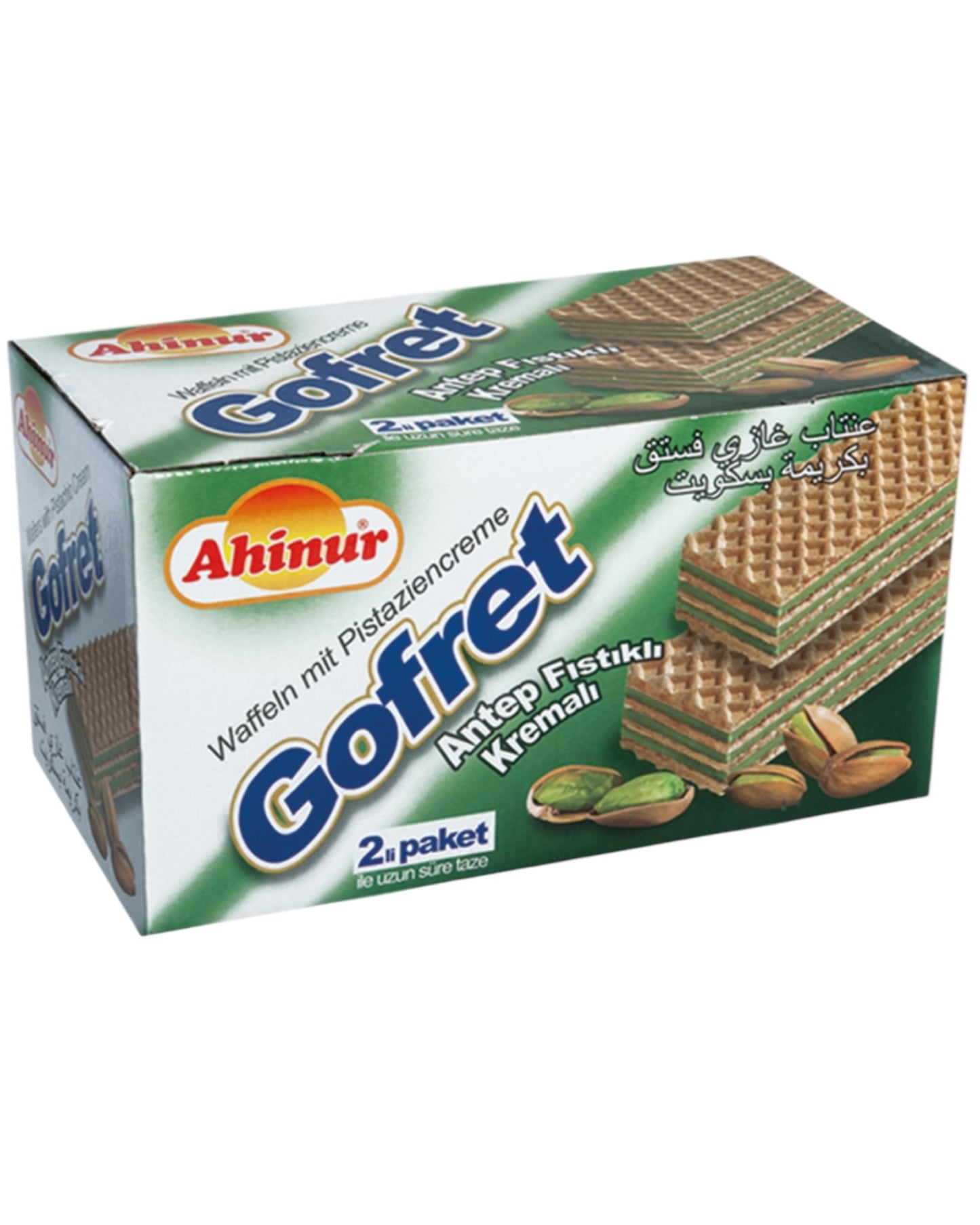 Vafler med pistaciesmag 500g