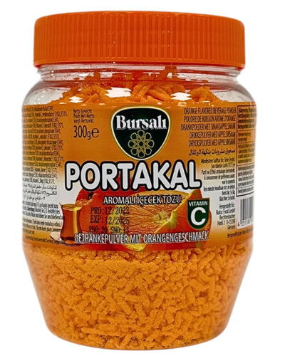 Appelsin aromatiseret pulver 300g