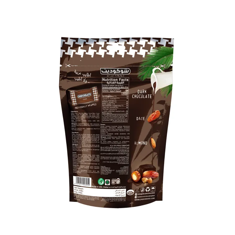 Chocodate dark 90g