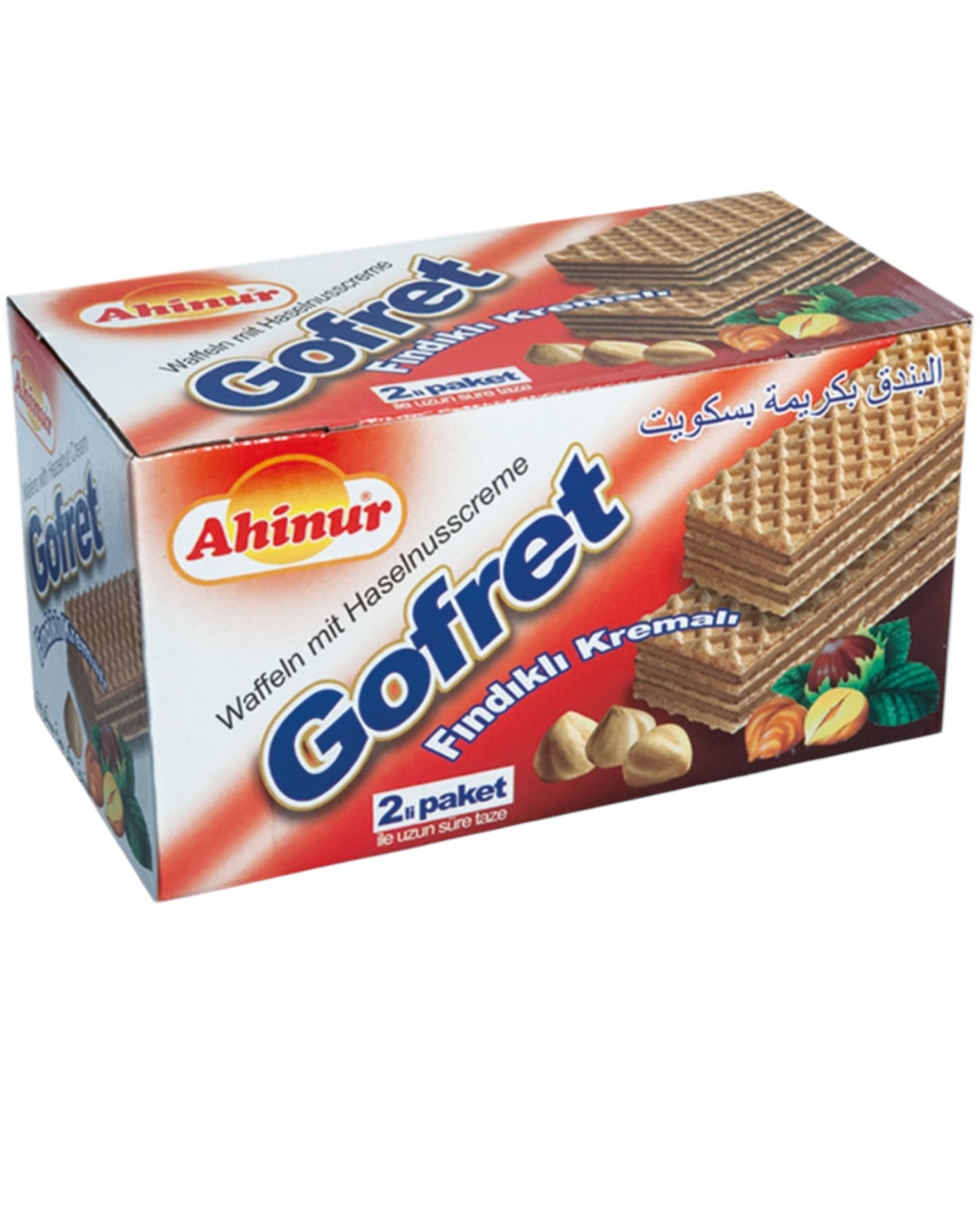Vafler med hasselnøddecreme 500g