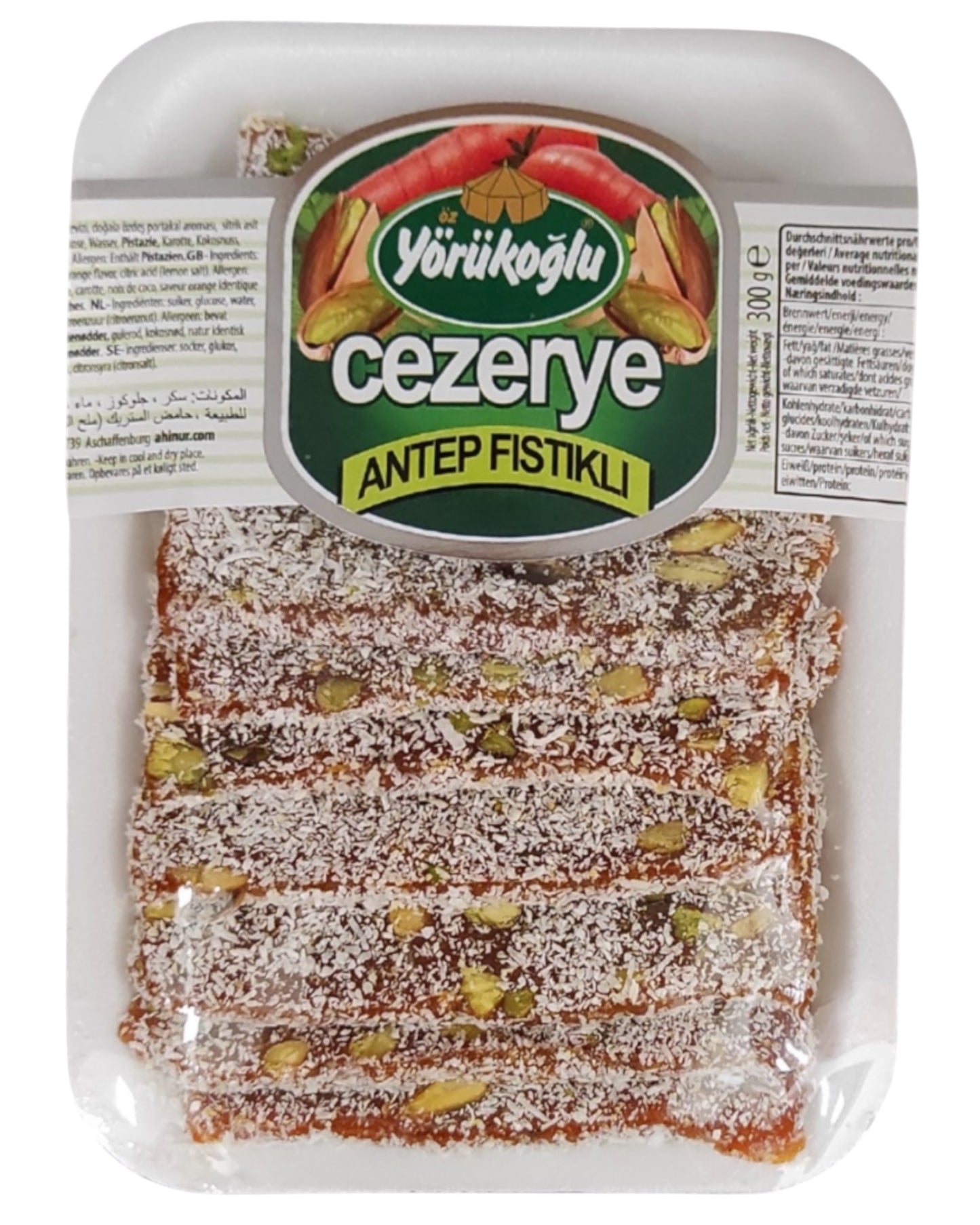 Cezerye med pistacie 300g