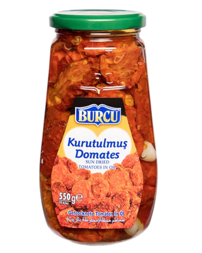 Soltørrede tomater i olie 550g